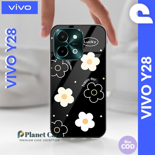 Case Vivo Y28 Casing Pelindung Body dan Kamera Vivo Y28 Softcase Karakter Y28 Silikon Protection Viv