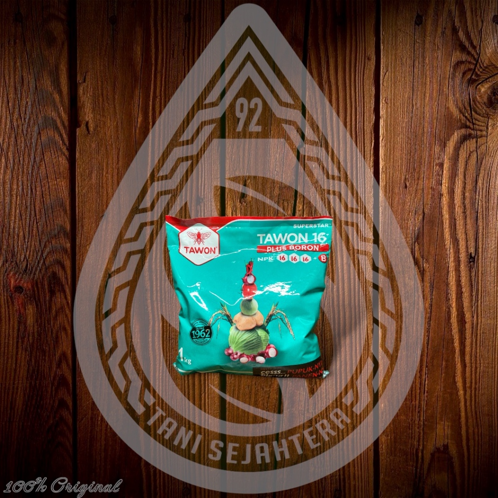 PUPUK NPK TAWON 16.16.16 PLUS BORON - 1KG