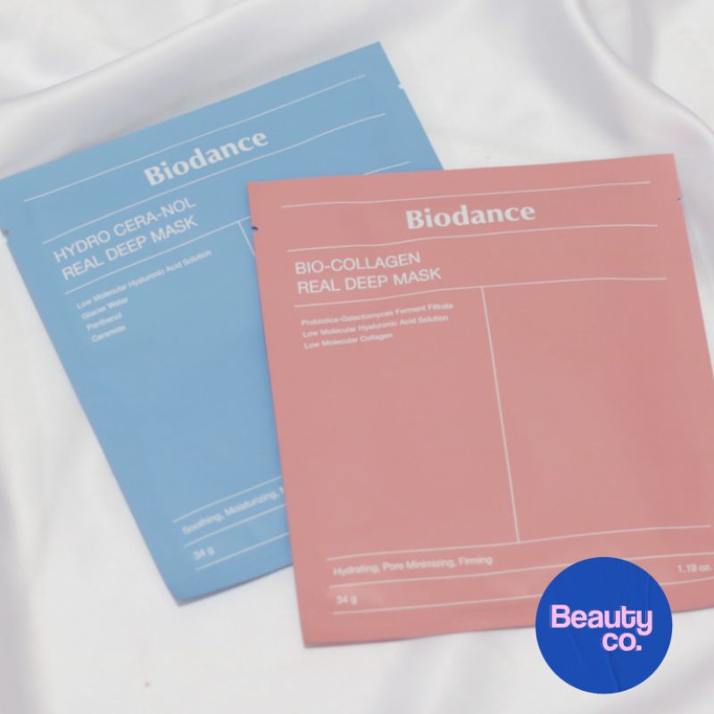 BIODANCE COLLAGEN MASK / HYDRO CERA NOL MASK