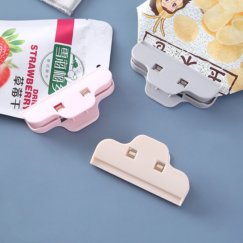 Jepitan Penjepit Plastik Bungkusan Snack / penjepit dokumen Bag Clips
