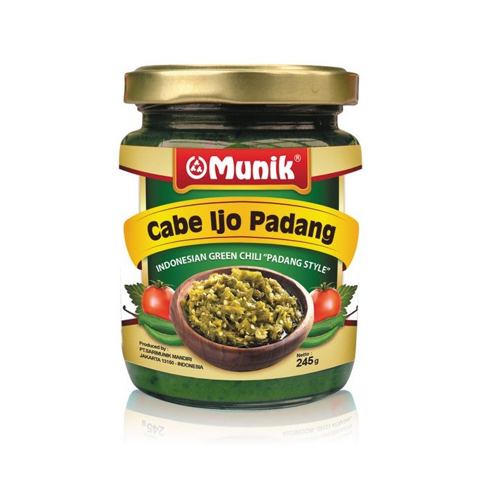 

Munik Sambal Ijo Padang 245gr