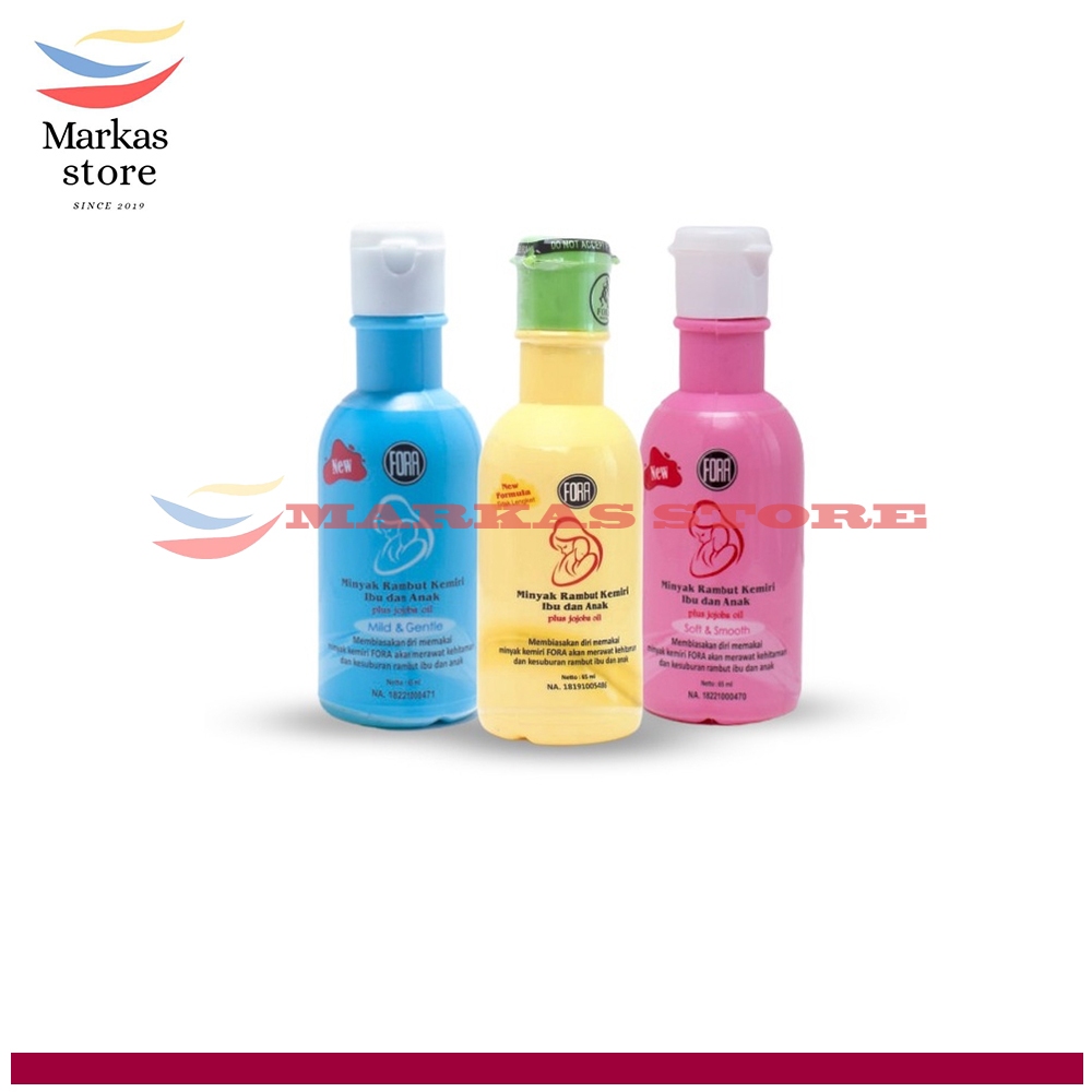 Fora Natures Minyak Kemiri Penumbuh Rambut Bayi Dan Anak 65ml