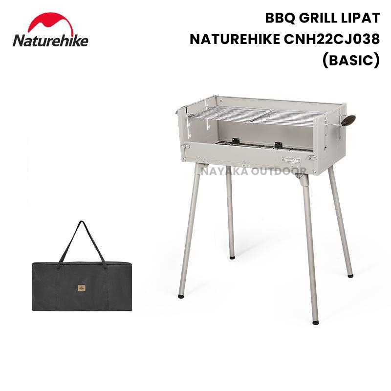 Alat Pemanggang Lipat Basic Naturehike CNH22CJ038 Barbeque Grill BBQ Gril Portable Camping Alat Pang