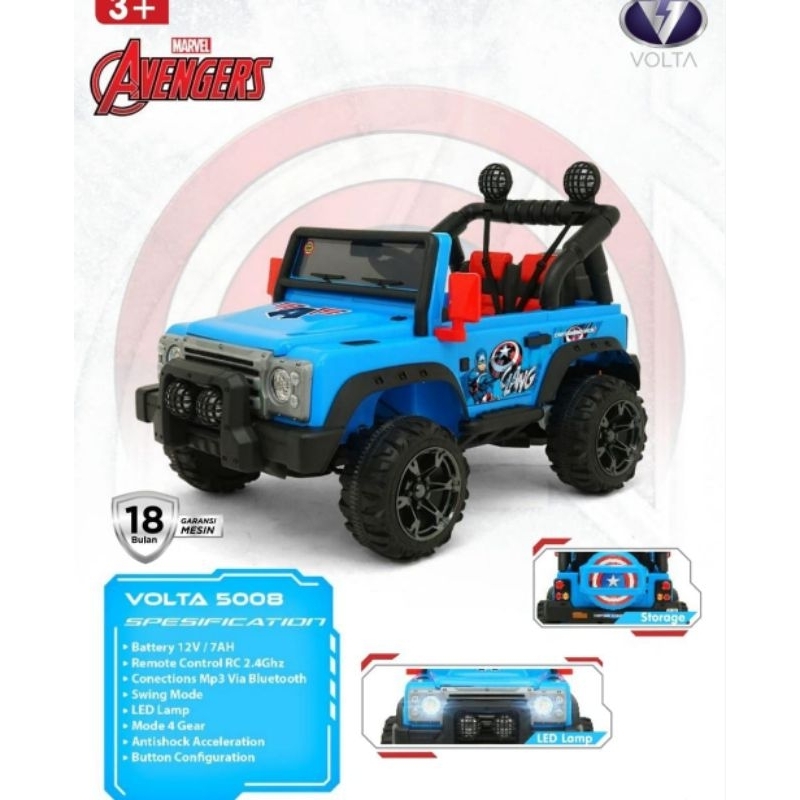 Mobilan Anak Aki Volta 5008 Remote