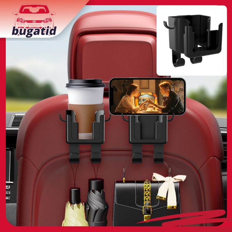 Cup Holder Botol Mobil Holder Headrest Gantungan Kait Barang Mobil Multifungsi Kursi Mobil Tempat Bo