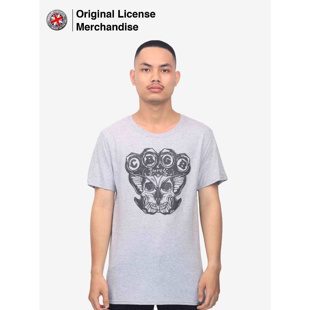 Baju Kaos Shirt Dewasa Pria Cowok Wanita Premium Import US Musik Band Original Official CBGB Bone Kn
