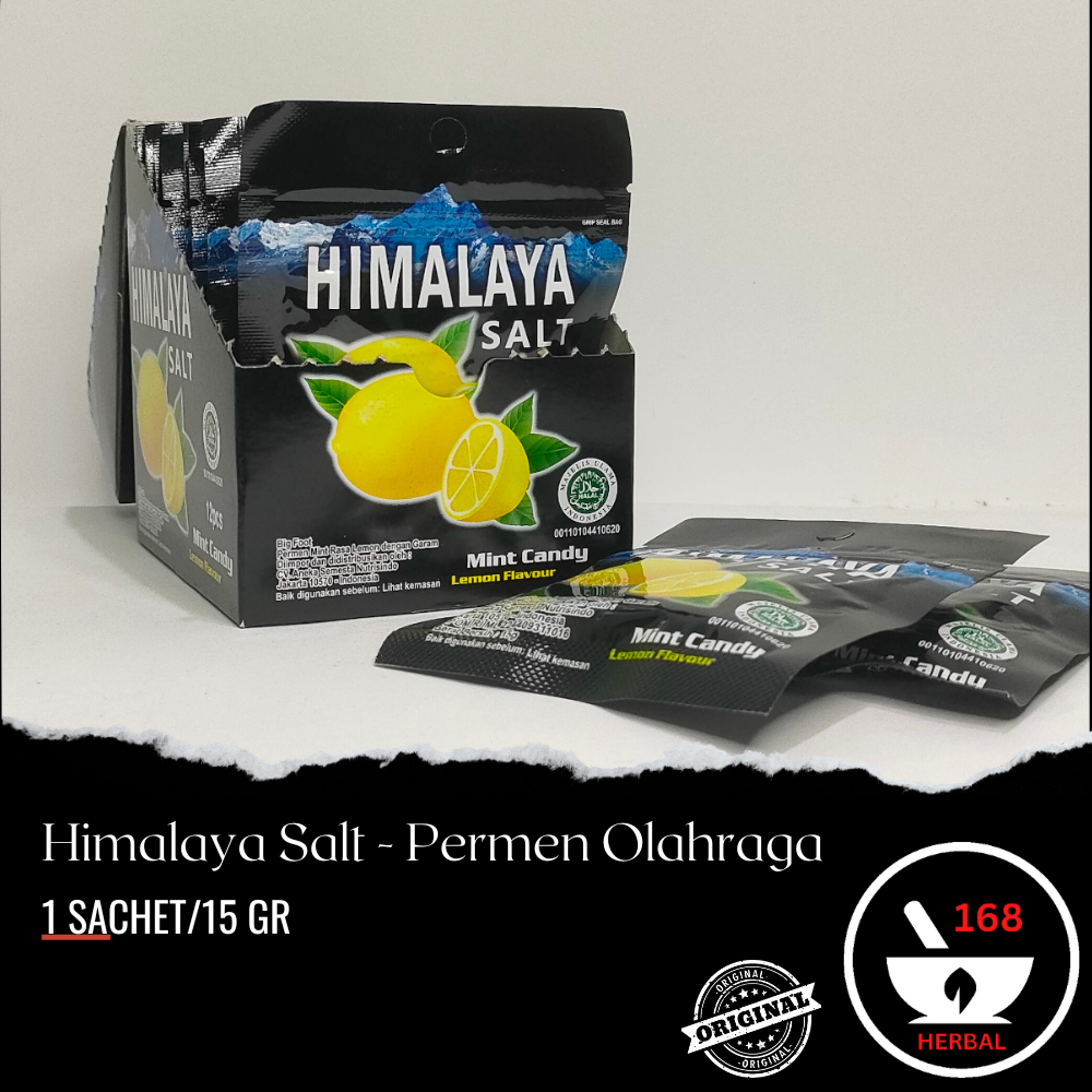 

Himalayan / Himalaya Salt Candy / Permen Segar Rasa Lemon Mint