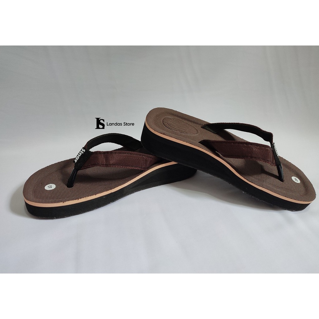 Sandal Jepit Wedges Spon | Sadal Spon WEdges Wanita | Sandal Wedges Spn Preimium