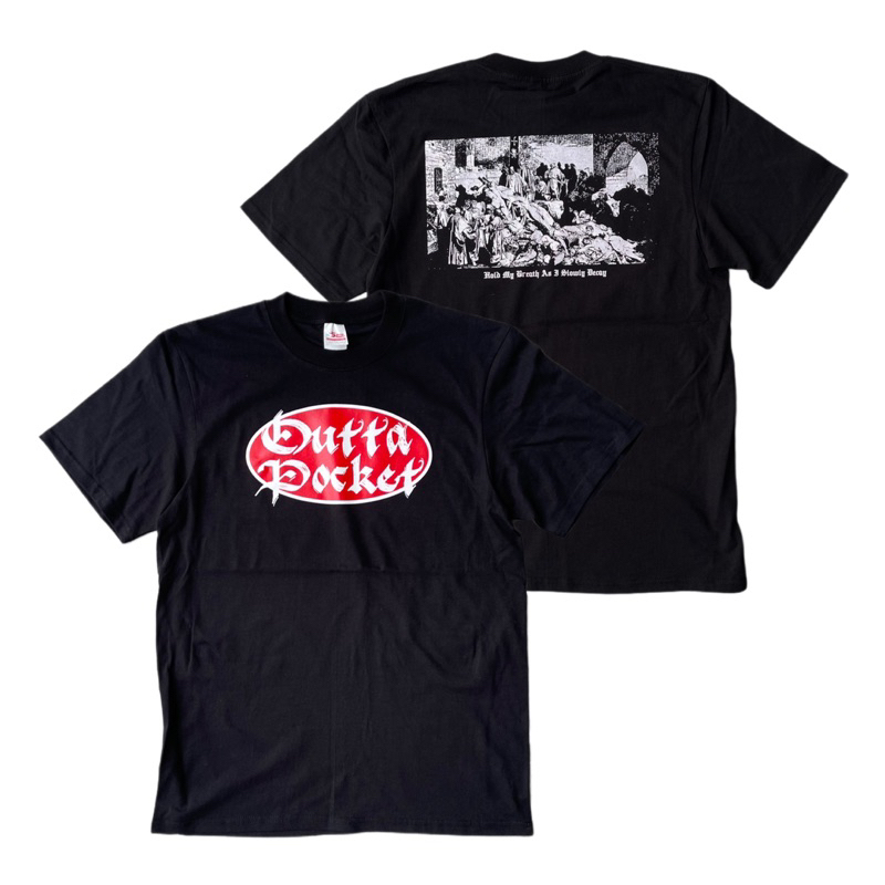 kaos band OUTTA POCKET - Hold My Breath (RED)