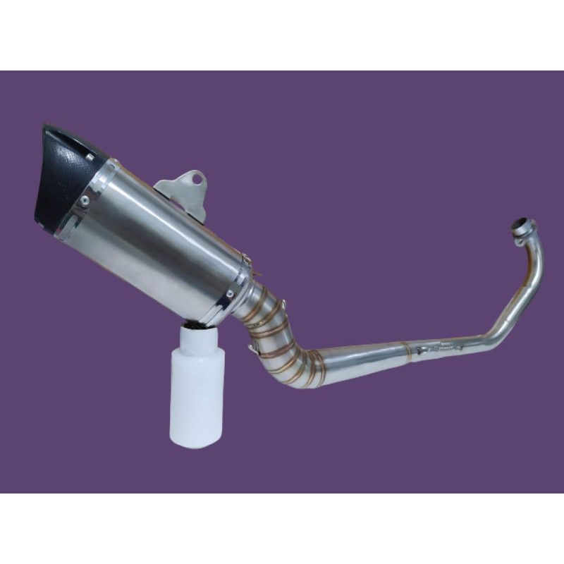 KNALPOT RACING AHM POLOS JUPITER MX 135 150 KING SATRIA FU SONIC SUPRA GTR NEW OLD LAMA LEHER KOBRA