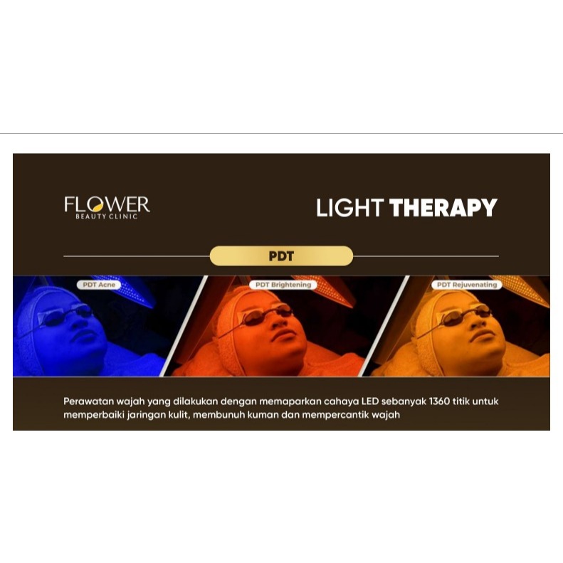 PDT LIGHT TREATMENT FLOWER