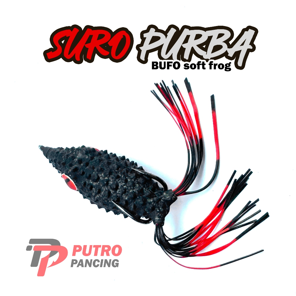 Lure Bufo SURO PURBA Soft Frog softfrog