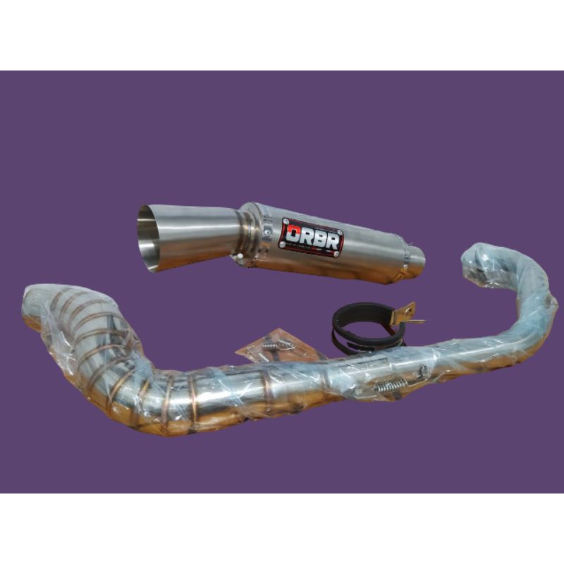 Knalpot Racing Opbr Corong Jupiter Mx 135 150 King Satria Fu Sonic Supra Gtr New Old Lama Leher Kobr