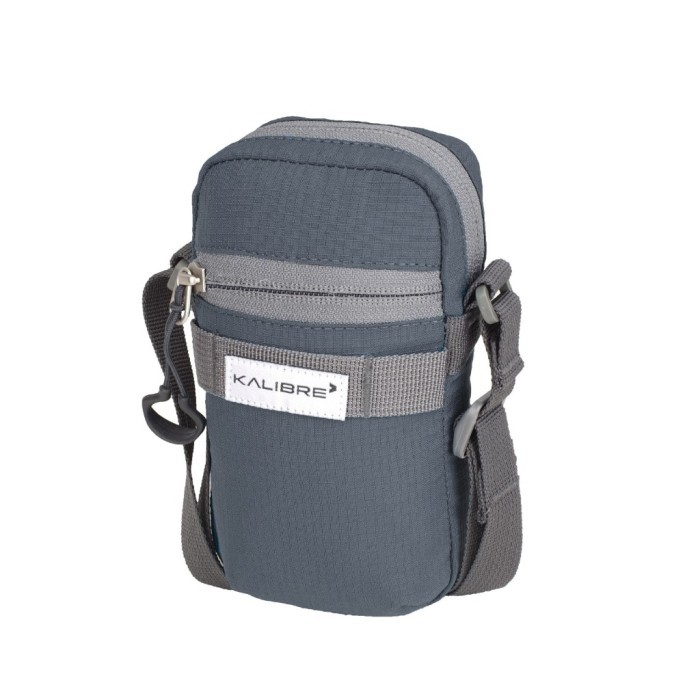 Tas Hp Kalibre 928075 999 Grey Smartphone Case Selempang pria / wanita dimensi 16X9X5 cm