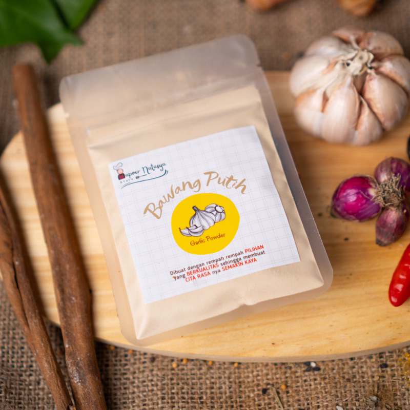 

Dapoer Natasya - Bawang Putih Bubuk Garlic Powder Bumbu Masak Murni ekonomis (30gram)