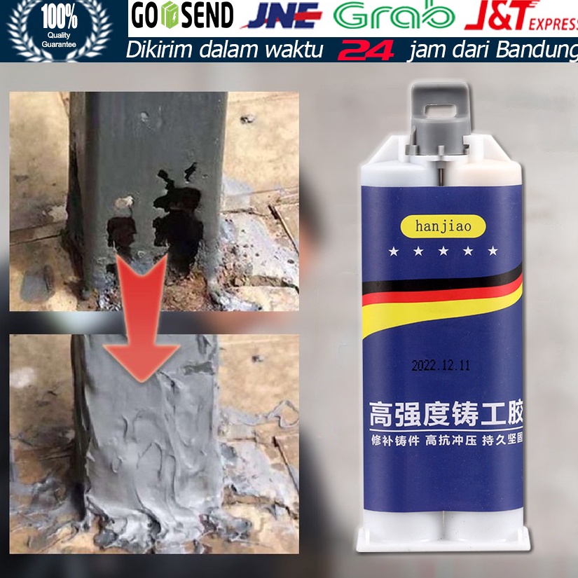 

KODE L34F 1g Untuk Reparasi Mobil Rumah Lem Besi Kayu Kaca Plastik Karet MetalLem Perekat Super Pasta perbaikan Metal casting glue