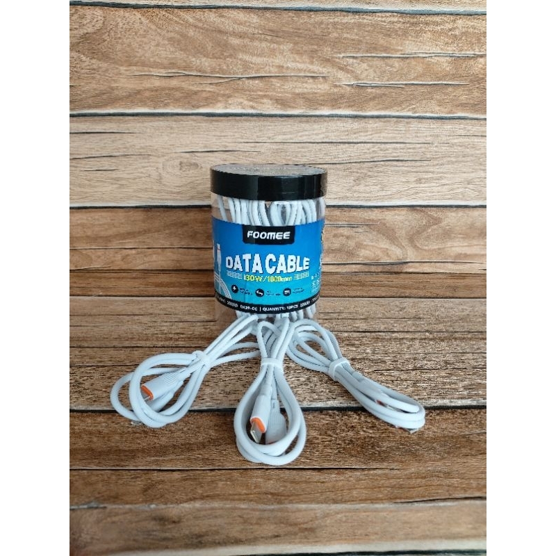 FOOMEE DA39-CC [1 Toples Isi 10Pcs] USB Type-C To Type-C Fast Charging 30W