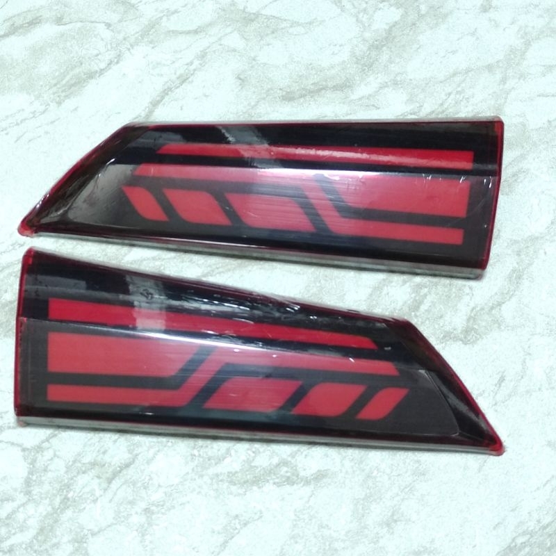 Lampu reflektor calya sigra reflektor bagasi belakang mobil variasi hiasan eksterior