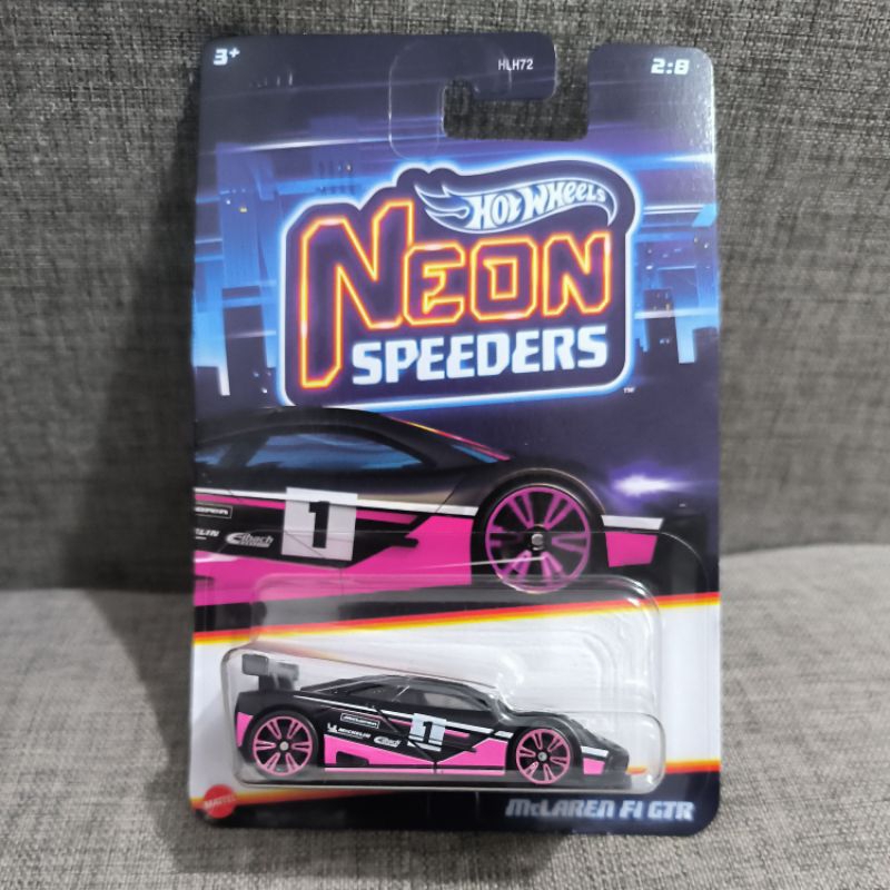 McLAREN F1 GTR Neon Speeder Hotwheels