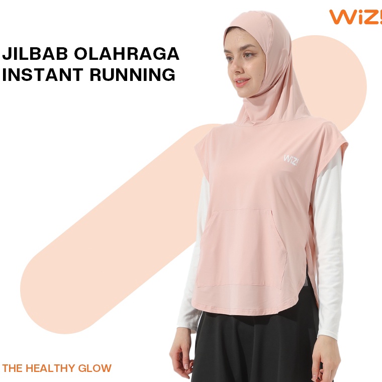 Paling Diminati RAGA Jilbab Olahraga Sport Hijab Instant Running Outer Sport Hijab Panjang Kerudung 