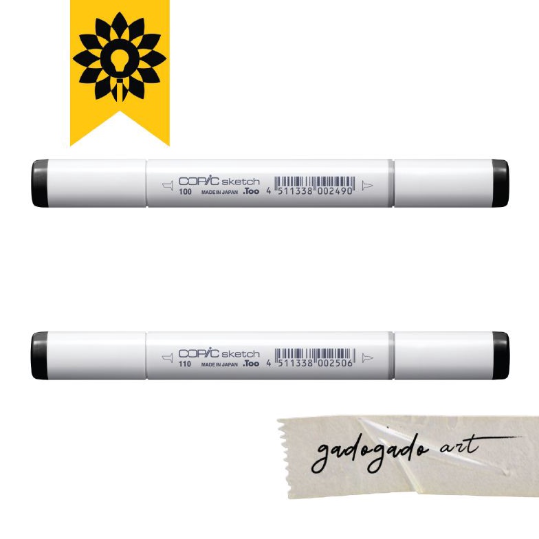 

KODE G2K Copic Sketch Marker Black Series 1 dan 11