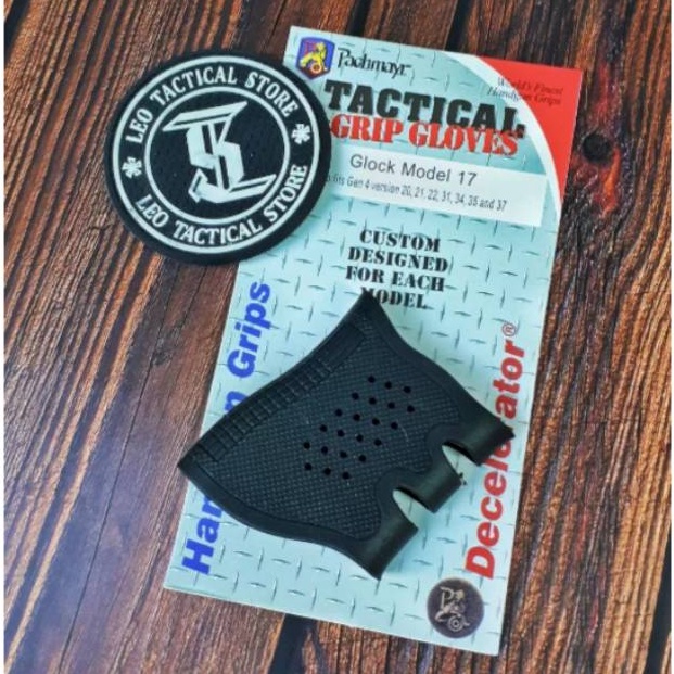 Tren Kekinian Rubber Handgun Karet Grip Glock Airsoft Tactical Militaryp