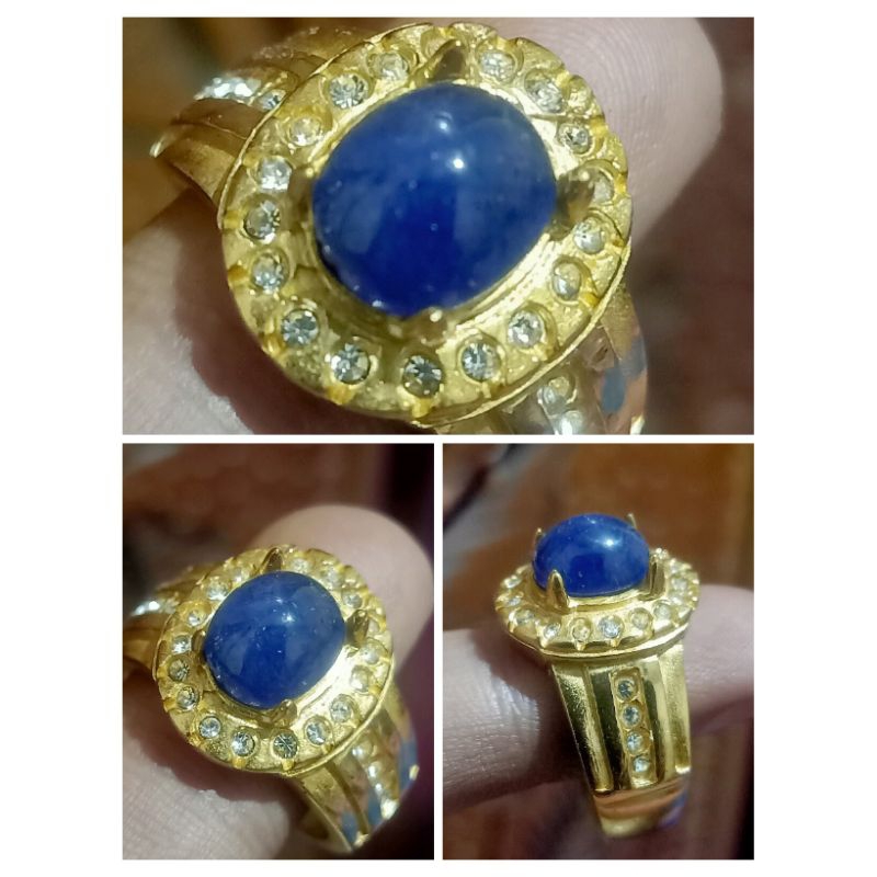 natural blue sapphire