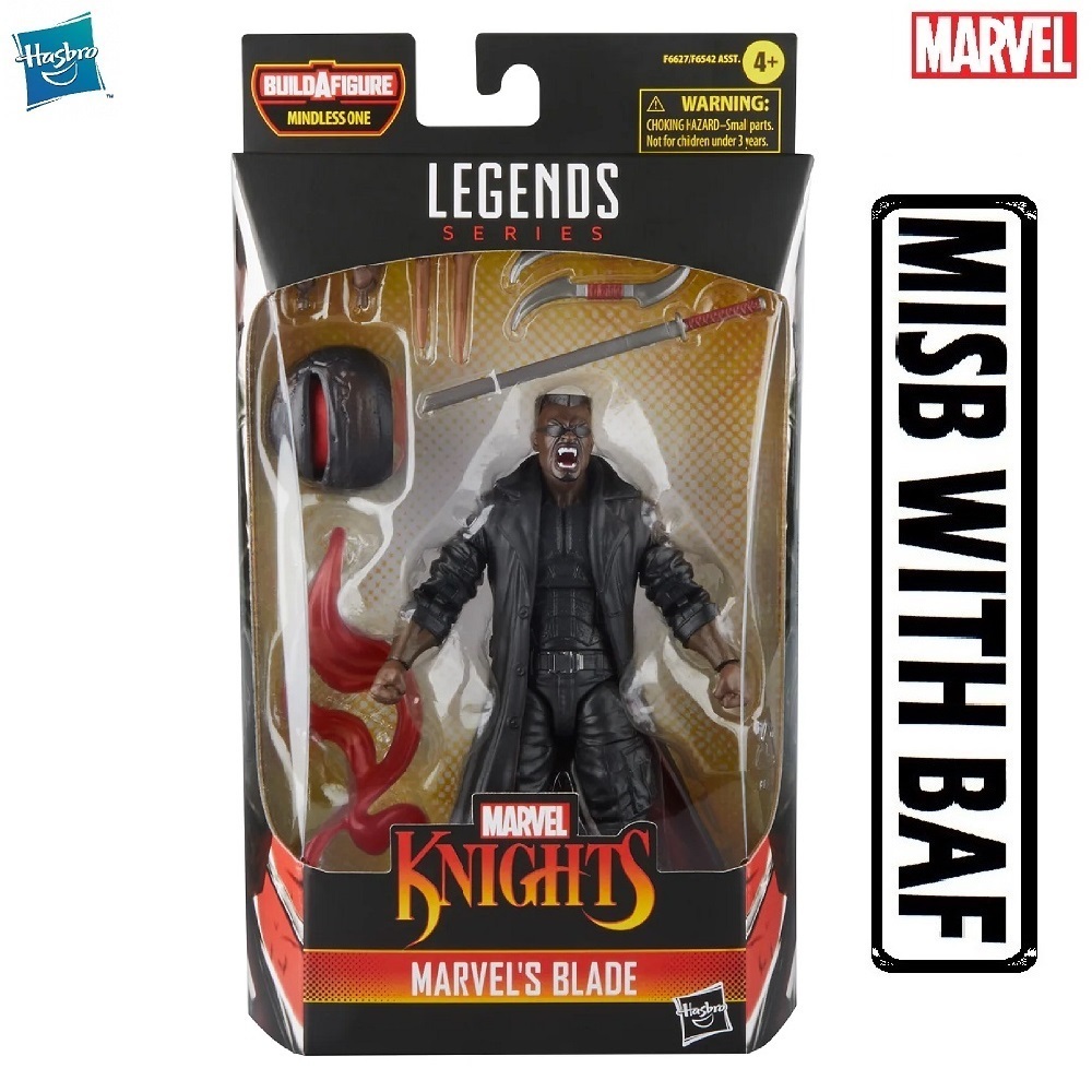 MARVEL Legends Series MARVEL Knights Wave Marvel's Blade BAF Mindless One AVSF6627