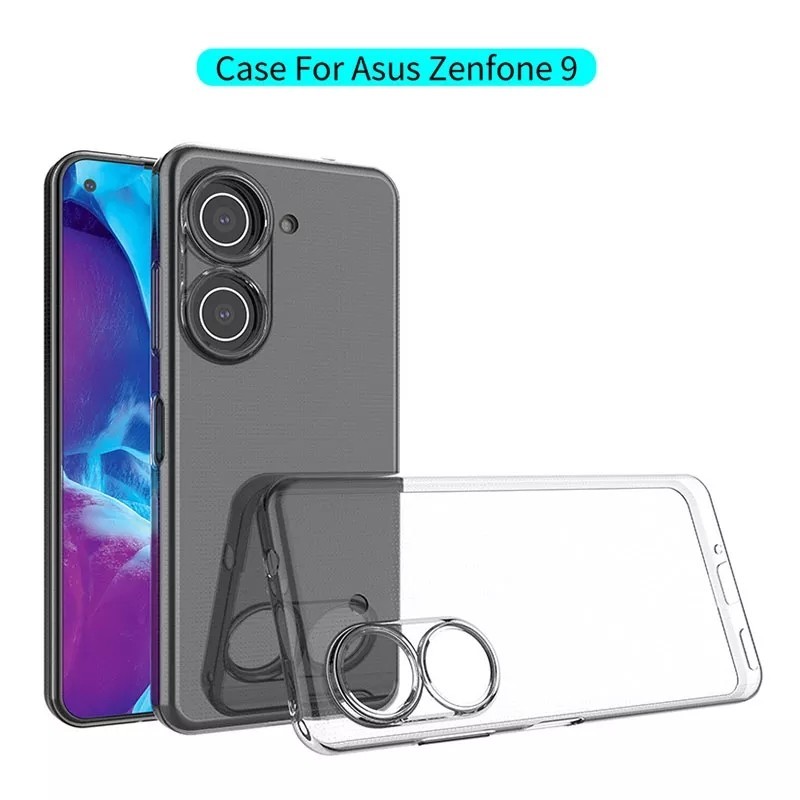 Softcase Asus Zenfone 9 Ultrathin Clear Premium Silikon Case