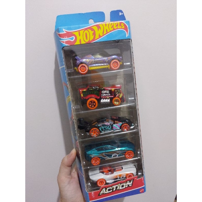 Hot Wheels 5 Cars Pack Action