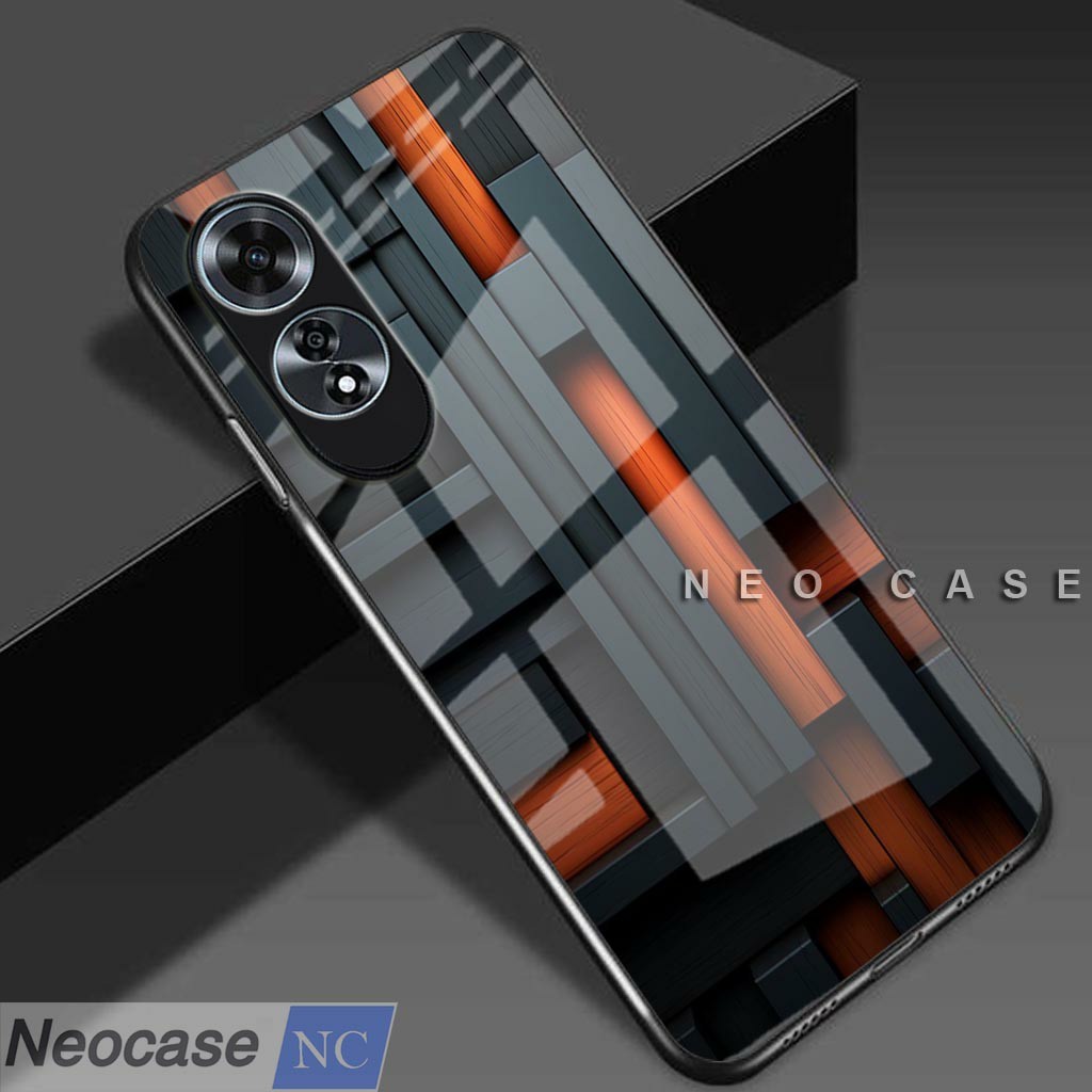 Soft Case Glass Kaca Oppo A60 - Casing HP Oppo A60 - N51