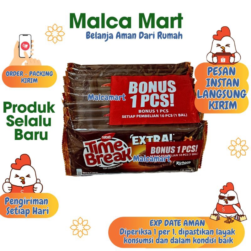 

Nabati Time Break 10 + 1 pcs @36 gram