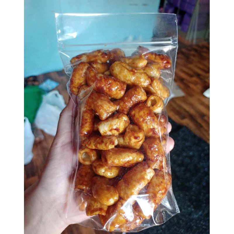 

Kerupuk Makaroni gula merah rasa manis