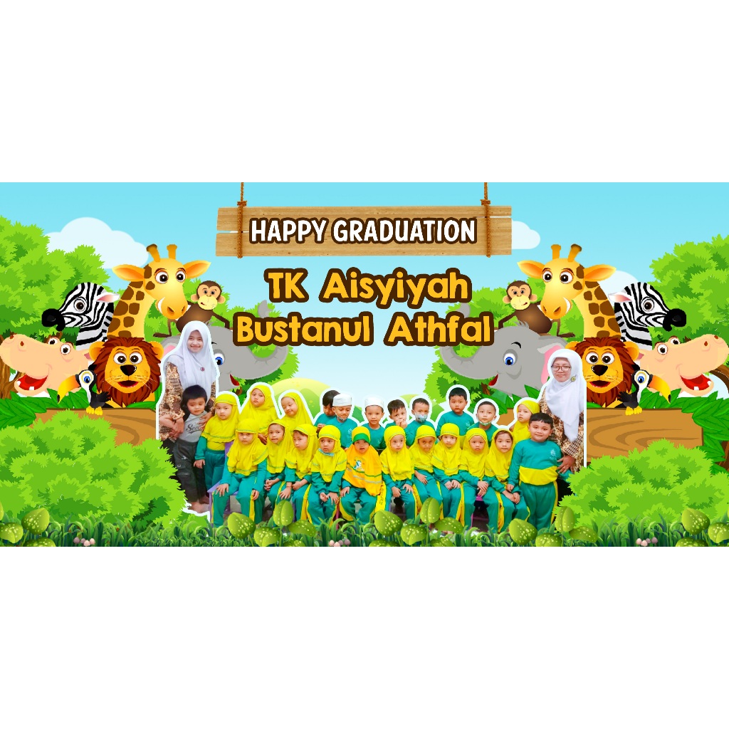 BANNER SPANDUK WISUDA GRADUATION