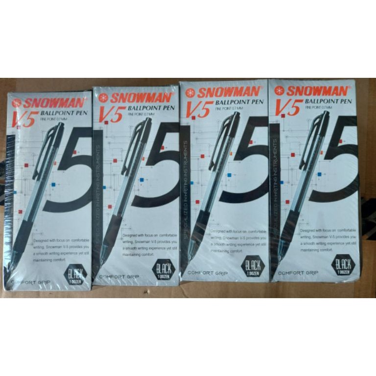 

KODE W14W PULPEN SNOWMAN V5 HITAM BIRU PER BOX 1 LUSIN PULPEN SNOWMAM V5 BOLPEN BALLPOINT SNOWMAN V5 PULPEN MURAH BERKUALITAS