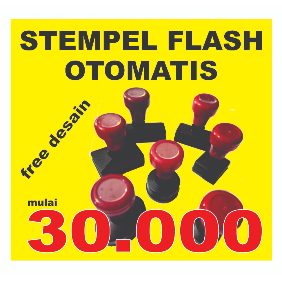 

KODE D4Y STEMPEL FLASH WARNA OTOMATIS PRAKTIS BALI