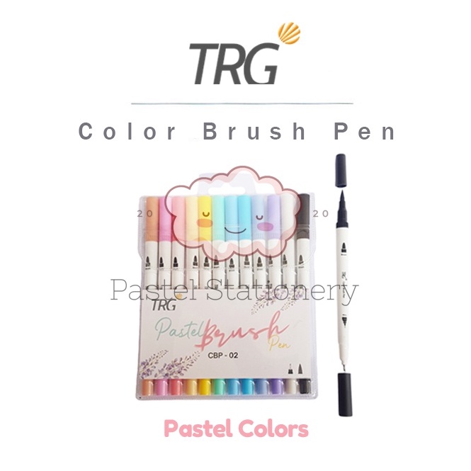 

KODE O69D Color Brush Pen Pastel 12 Warna Pena Kuas Warna TRG CBP2