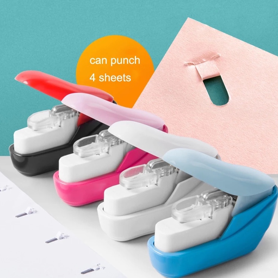 

KODE H5I Magic Stapler Stapless Stapler Unik Tanpa Isi KW TRIO 5399