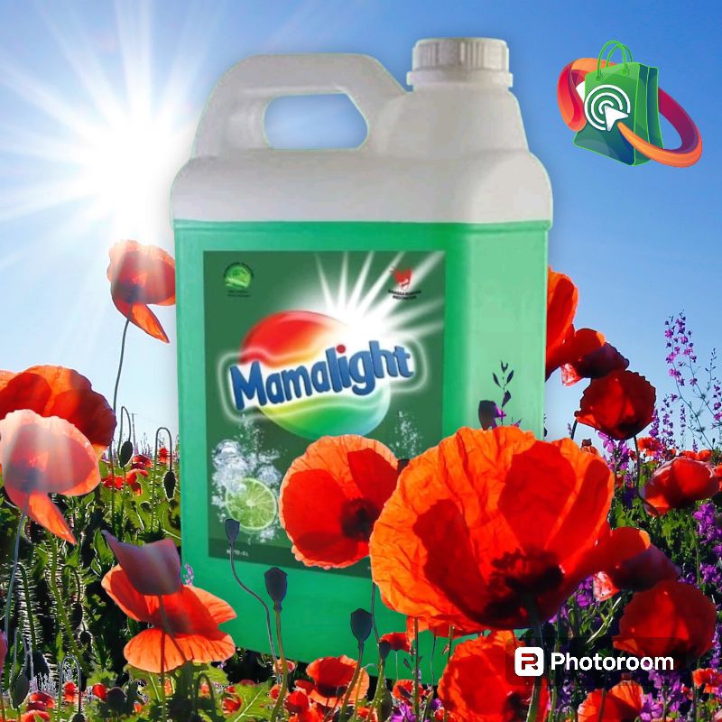 Sabun Cuci Piring 5 Liter Cupir Aroma Jeruk Nipis Dialight Mamalight 5L Kemasan Jrigen Free