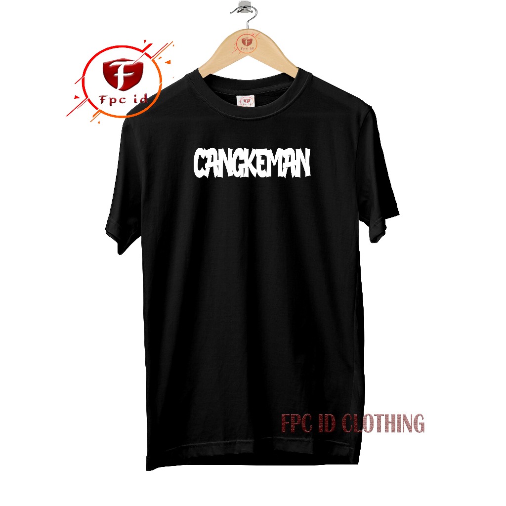 Kaos Distro Kata Jawa Cangkeman Cotton Combed 30s