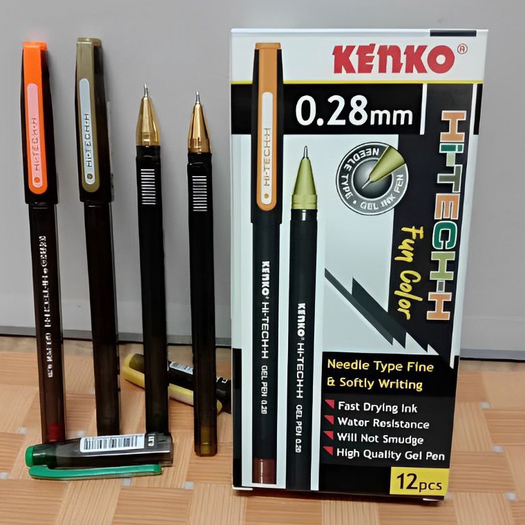 

KODE W49H PULPEN HITECH KENKO 28MM FUN COLOR 1PAK12PCS