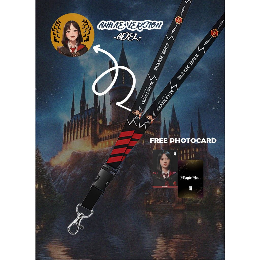 

Lanyard MAGIC HOUR ORIGINAL SETLIST JKT48 Member Edition (Selective) | FANMADE