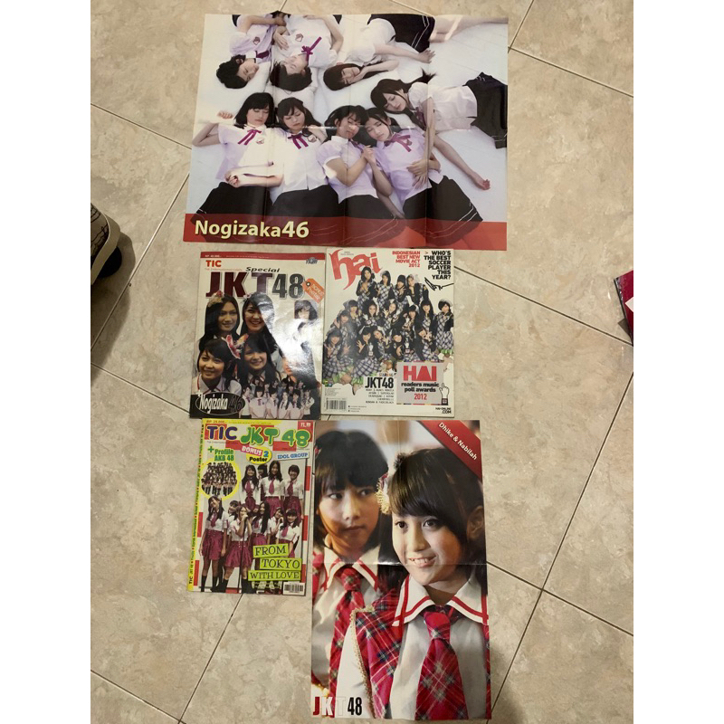 majalah + poter jkt48