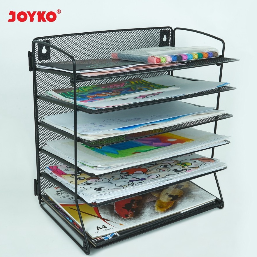 

KODE U72X RAJA JOYKO DOCUMENT TRAY 6 TIER RAK KERTAS DOKUMEN 6 SUSUN MEJA MURAH BERKUALITAS DT36