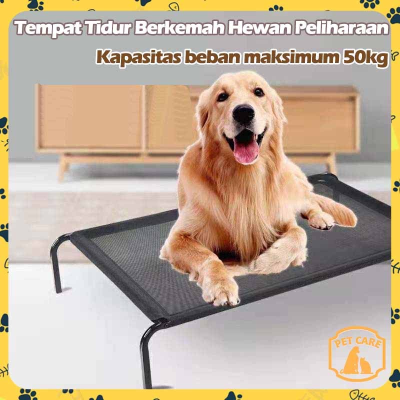Tidur anjing besar Tempat tidur hewan peliharaan tempat tidur mesh tempat tidur anjing tahan lembab