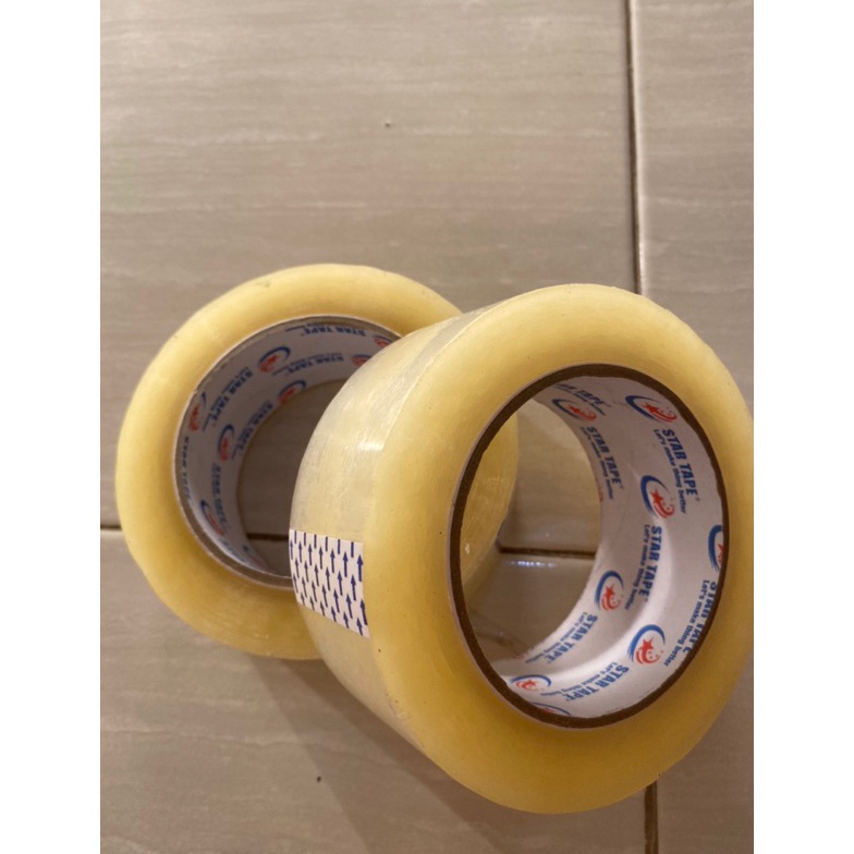 

KODE R25S Lakban per Dus 2 Yard x 45 mm STAR TAPE TEBAL