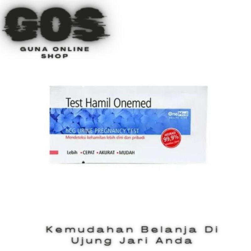 Testpack Onemed / Test Pack Onemed 1 Strip / Alat Test Kehamilan / Test Pack Kehamilan