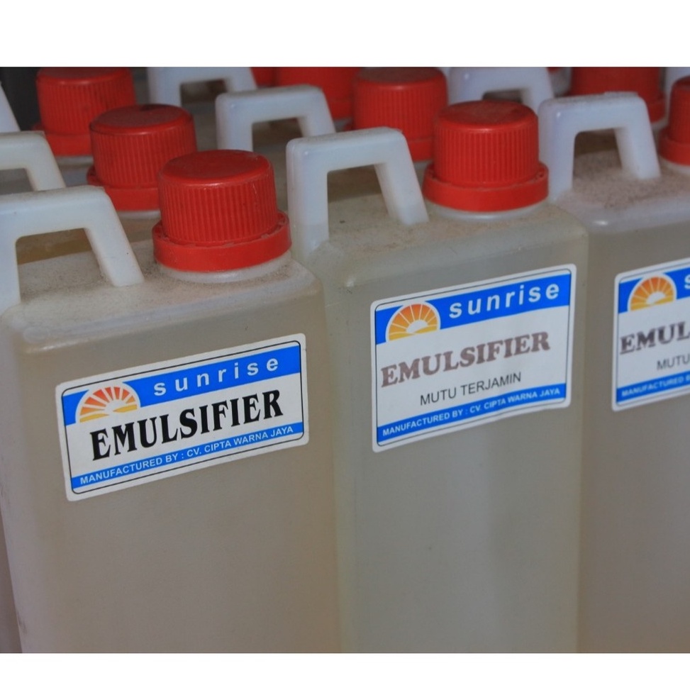 

KODE O36V Emulsifier 1 Liter Pengental Tinta Cat Sablon Water Based Basis Air