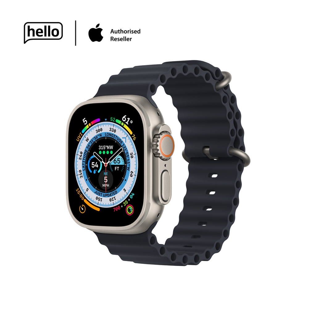 Apple Watch Ultra with Ocean Band