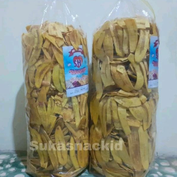 

Keripik Pisang Gurih Asin 1 Kg